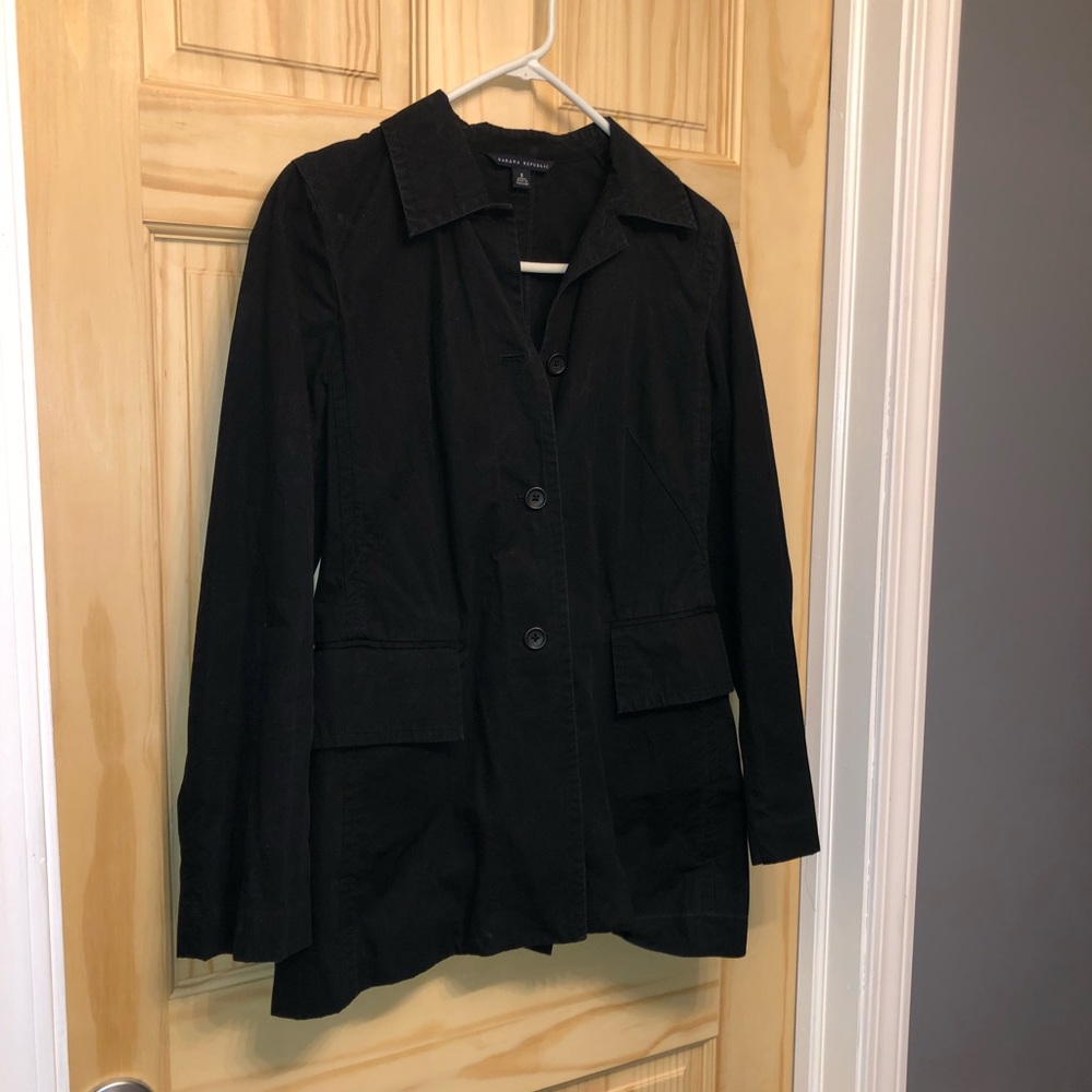 Black Banana Republic light weight jacket